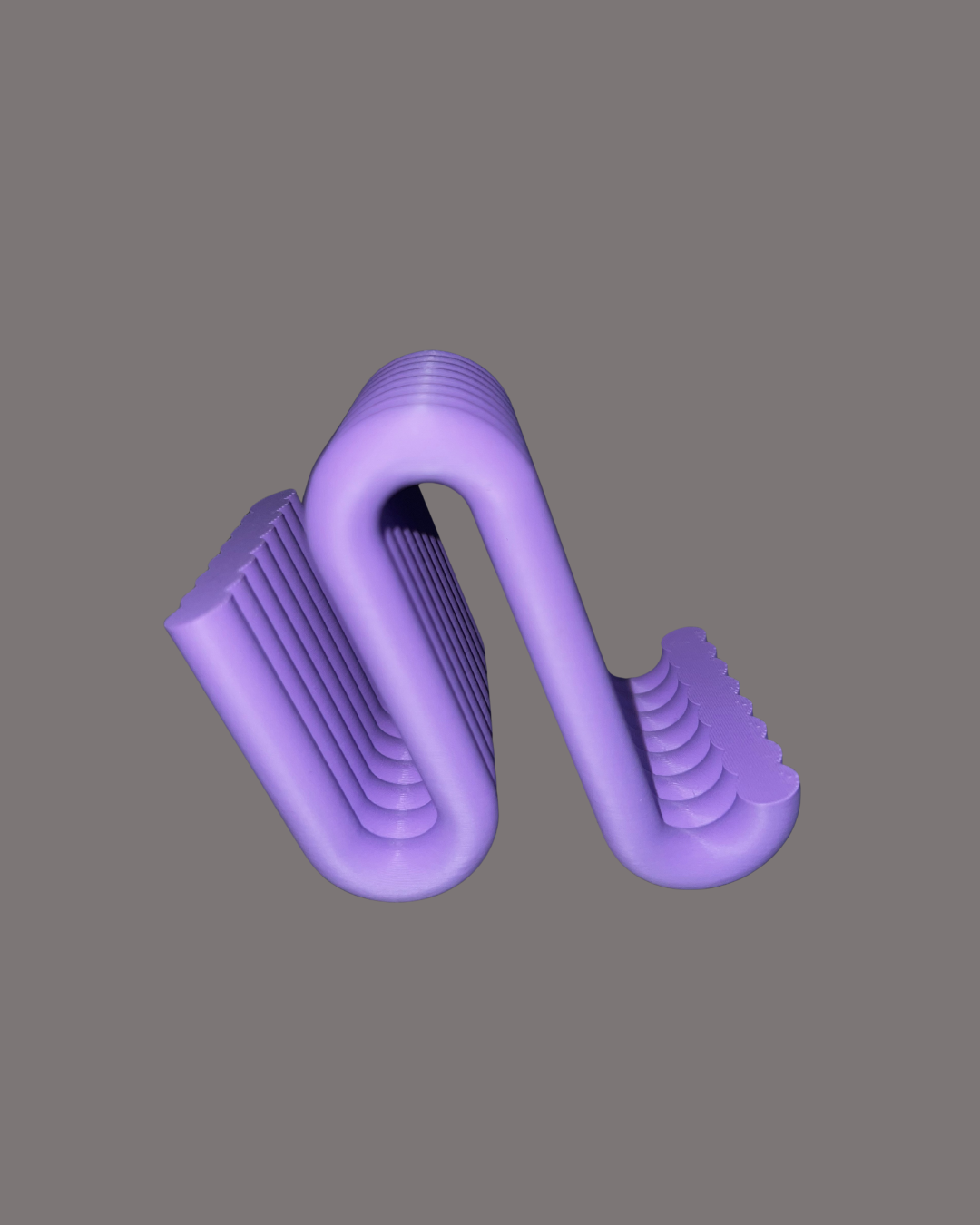 Wibble Stand – Modern Curved Phone Holder for Desk & Home