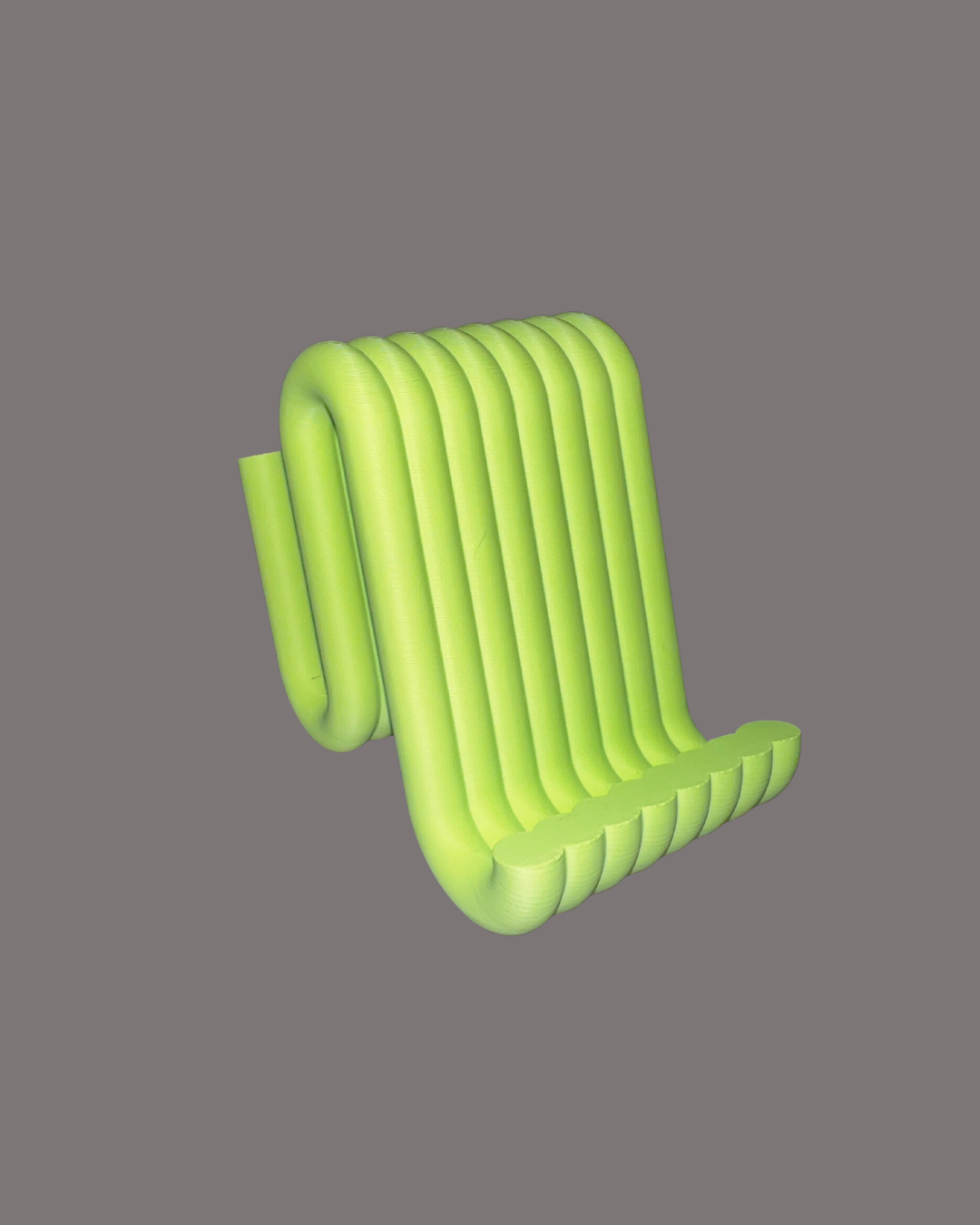 Wibble Stand – Modern Curved Phone Holder for Desk & Home