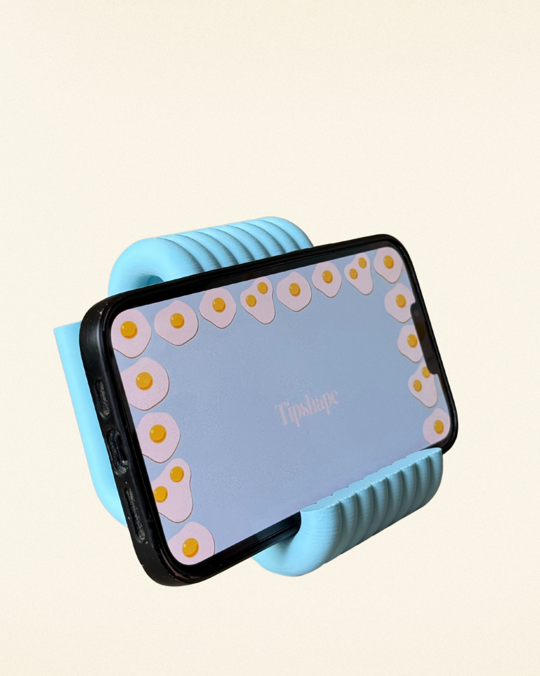 Wibble Stand – Modern Curved Phone Holder for Desk & Home