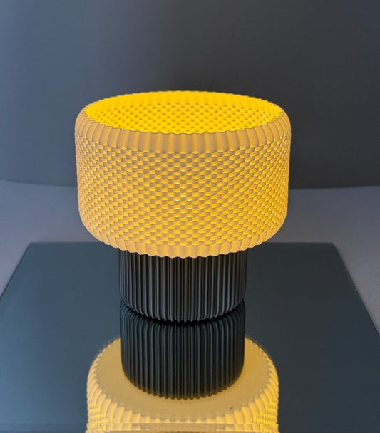 Mini Tea Lamp V1 – Modern Textured LED Tea Light Lamp