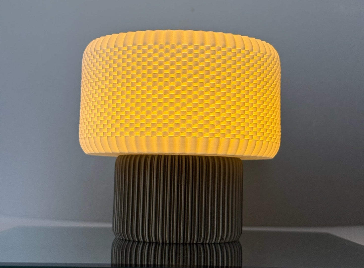 Mini Tea Lamp V1 – Modern Textured LED Tea Light Lamp