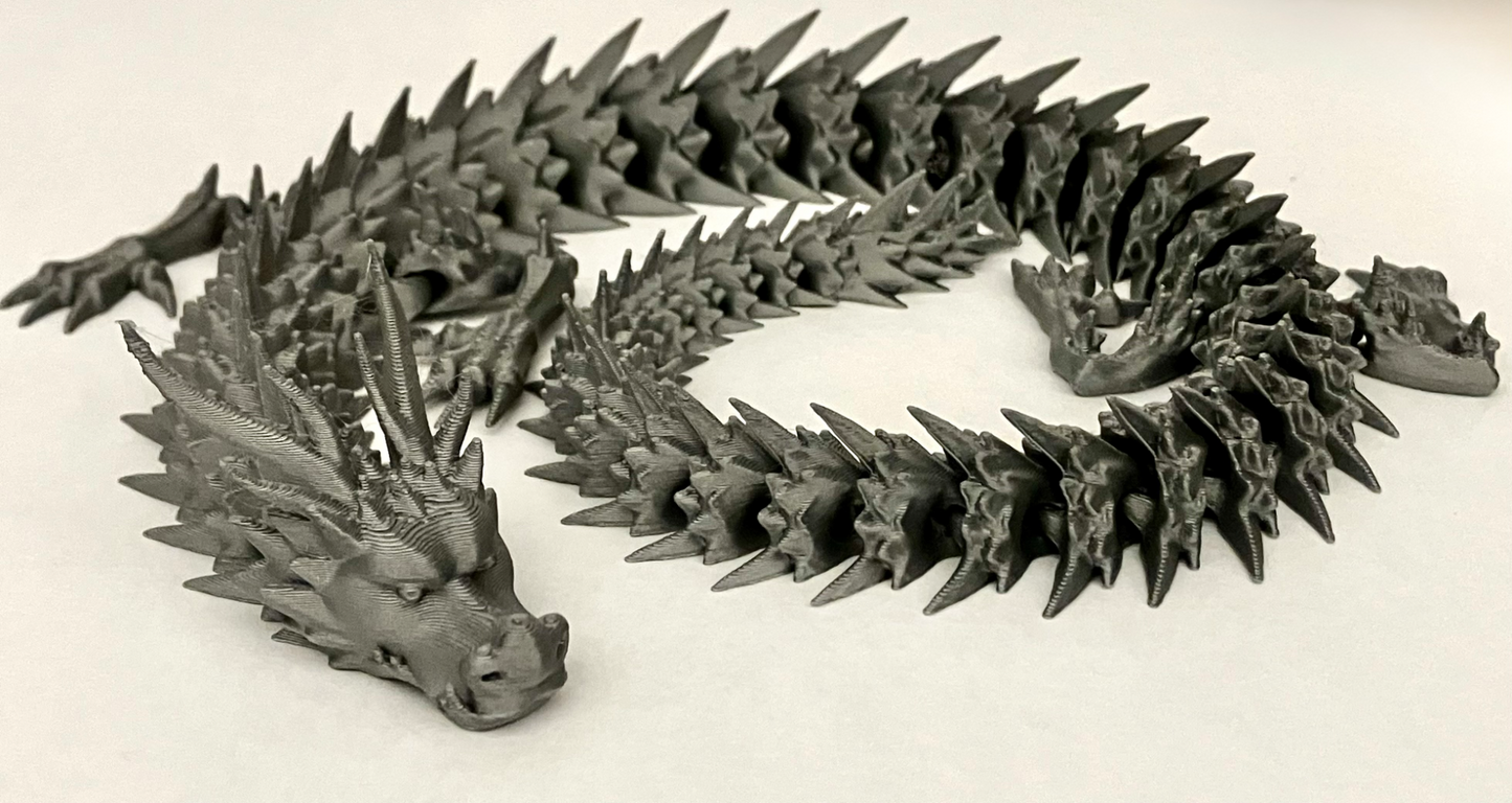 Articulated Dragon Figure – Flexible Fantasy Dragon Collectible