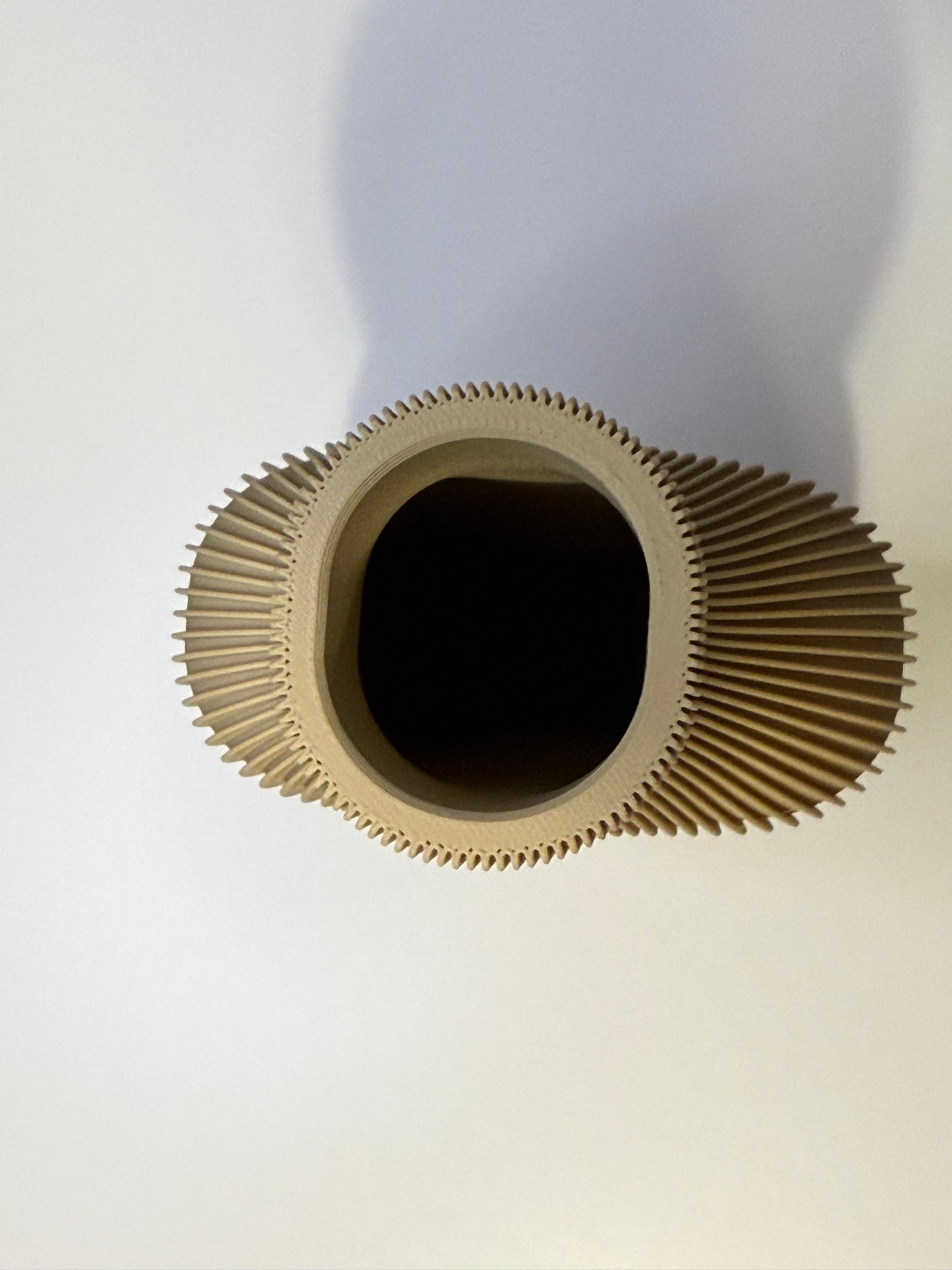 BABBIA Vase – Modern Ribbed Decorative Vase